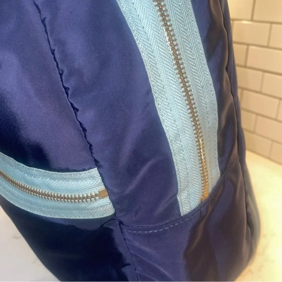 $25 LS EUC Tory Burch Nylon and Leather Back Pack - Picture 11 of 14